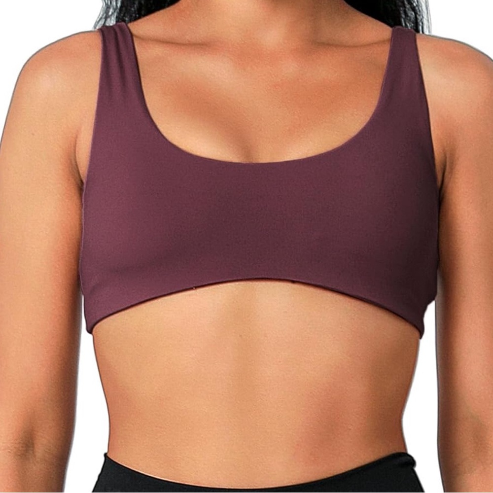 Danysu Backless Sports Bra Soft with Removable Pads
